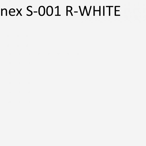 Hanex s 001 r white
